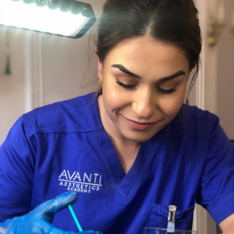 Botox training at the Avanti Aesthetics Academy, Harley Street, London