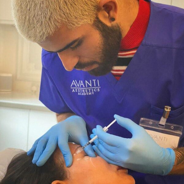 Botox training at the Avanti Aesthetics Academy, Harley Street, London