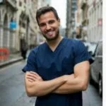 Medical aesthetics training - delegate practicing Botox injection under supervision